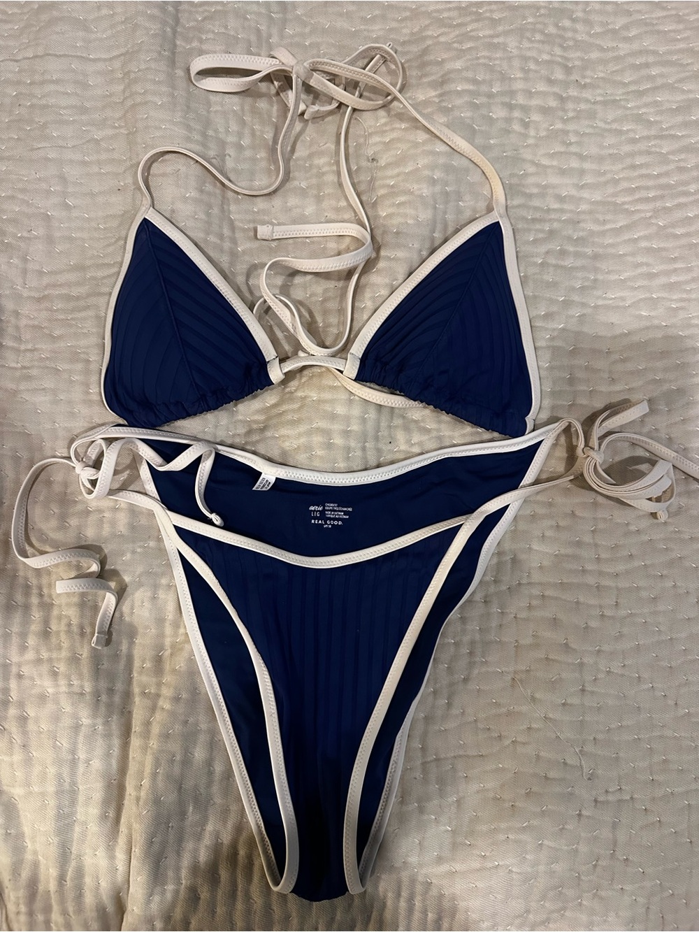 Aerie Navy Bikini